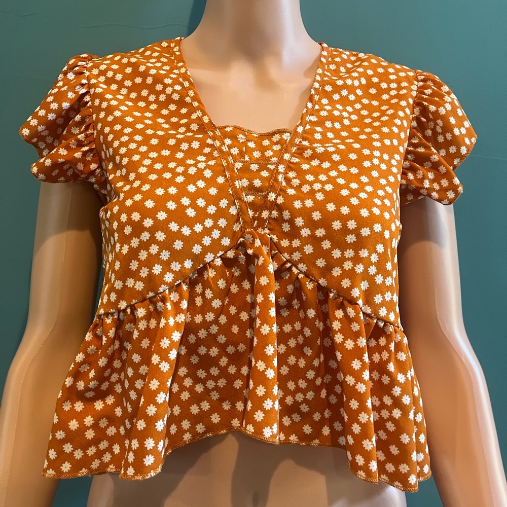 Shein Floral Blouse